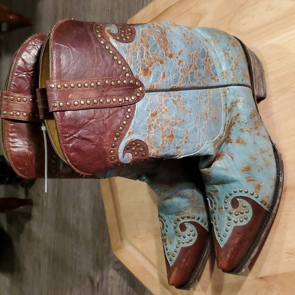 ♥️ NWOB OLD GRINGO STUD BOOTS - Picture 13 of 15